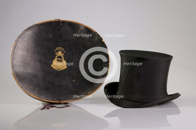 Evening hat, British, ca. 1890. Creator: Henry Heath Limited.