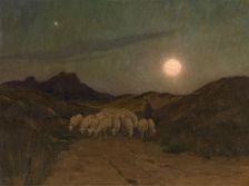 Evening in the Kempen, 1922. Creator: Leopold Haeck