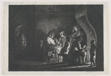 Evening in the Village, 1800. Creator: Jean-Jacques de Boissieu