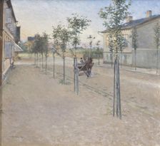 Evening in Varberg, 1892. Creator: Nils Kreuger