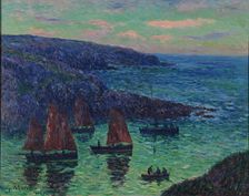 Evening in Douëlan, 1902. Creator: Moret, Henry (1856-1913)