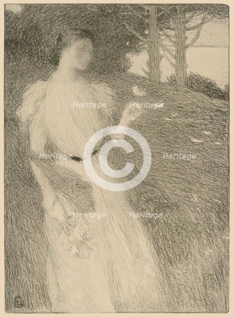 Evening in October , c. 1898. Creator: Laurent, Ernest (1859-1929).