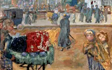 Evening in Paris 1911. Artist: Pierre Bonnard