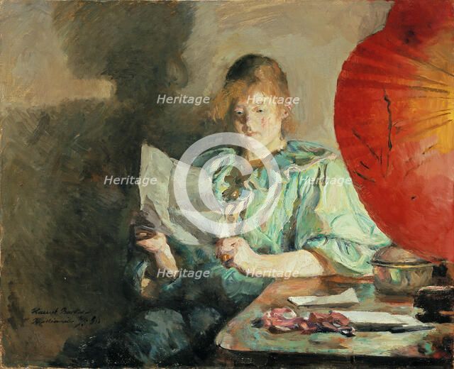 Evening, Interior, 1890.