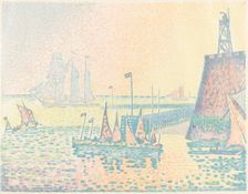 Evening (Le soir), 1898. Creator: Paul Signac