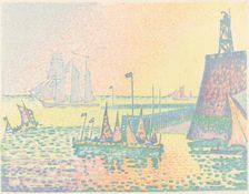 Evening (Le soir), 1898. Creator: Paul Signac