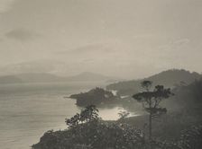 Evening - looking up Paterson's Inlet, Stewart Island, c1924. Creator: Eunice Harriett Garlick