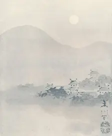 Evening Mist in the Valley c1801. Artist: Mori Sosen
