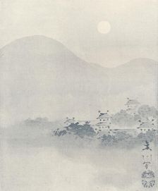 Evening Mist in the Valley c1801. Artist: Mori Sosen