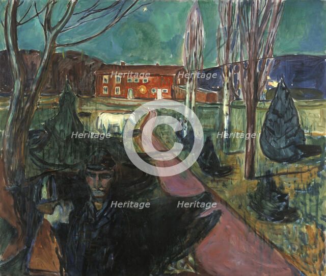 Evening Mood. Artist: Munch, Edvard (1863-1944)