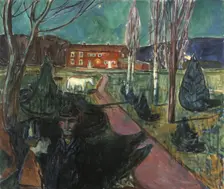 Evening Mood. Artist: Munch, Edvard (1863-1944)