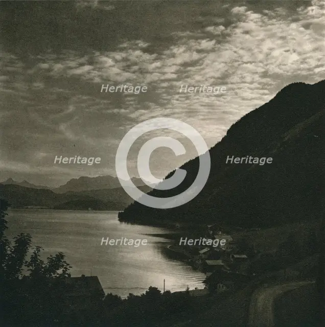'Evening on the Walchensee', 1931. Artist: Kurt Hielscher.
