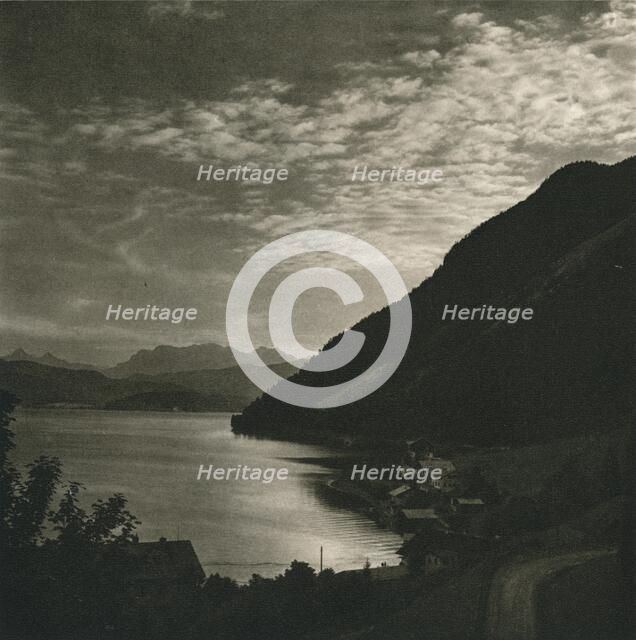 'Evening on the Walchensee', 1931. Artist: Kurt Hielscher.