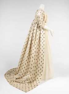 Evening overdress, British, 1797-99. Creator: Unknown