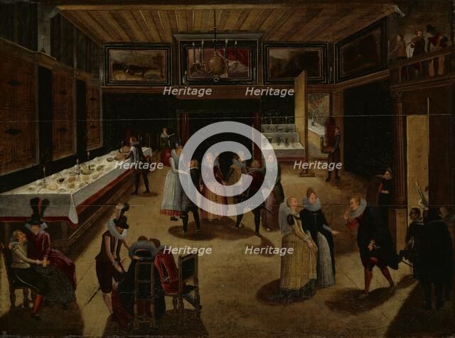 Evening Party, 1600-1620. Creator: Unknown.