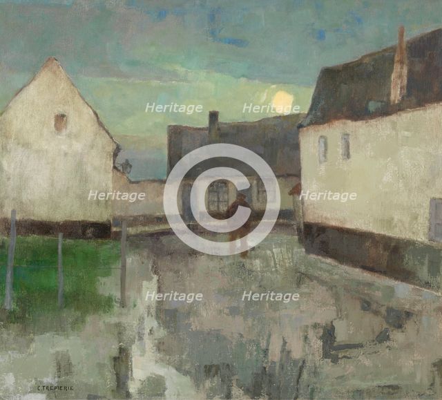 Evening Peace, late 19th-early 20th century. Creator: Carolus Tremerie.
