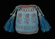 Evening pouch, American, second quarter 19th century. Creator: Unknown