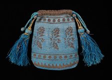 Evening pouch, American, second quarter 19th century. Creator: Unknown