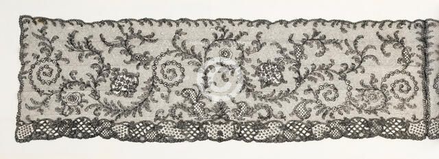 Evening shawl, European, ca. 1850. Creator: Unknown.