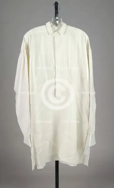 Evening shirt, American, ca. 1860. Creator: Unknown.