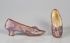 Evening slippers, American, ca. 1894. Creator: J. & J. Slater