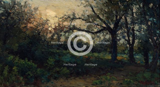 Evening sun, 1879. Creator: Per Ekstrom.