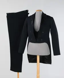 Evening suit, American, ca. 1888. Creator: Unknown