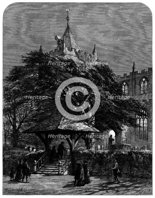 Evensong - drawn by S. Read, 1873. Creator: William James Palmer.