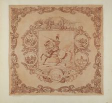 Event Handkerchief, c. 1941. Creator: Hubbell McBride