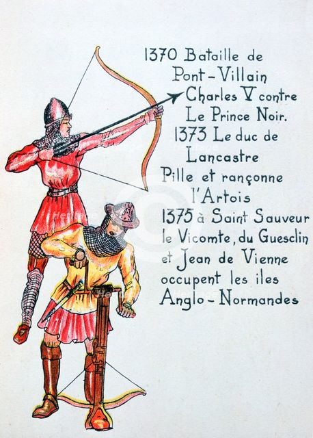 Events of the The Hundred Years War, (20th century). Artist: Unknown
