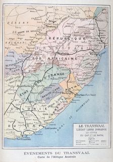 Events in the Transvaal, Africa, 1899
