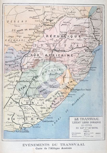 Events in the Transvaal, Africa, 1899. Artist: Unknown