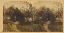 Evergreen Lodge, about 1865. Creator: Deloss Barnum