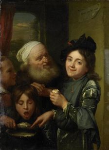 Every one his fancy 1670-1675. Creator: Godfried Schalcken