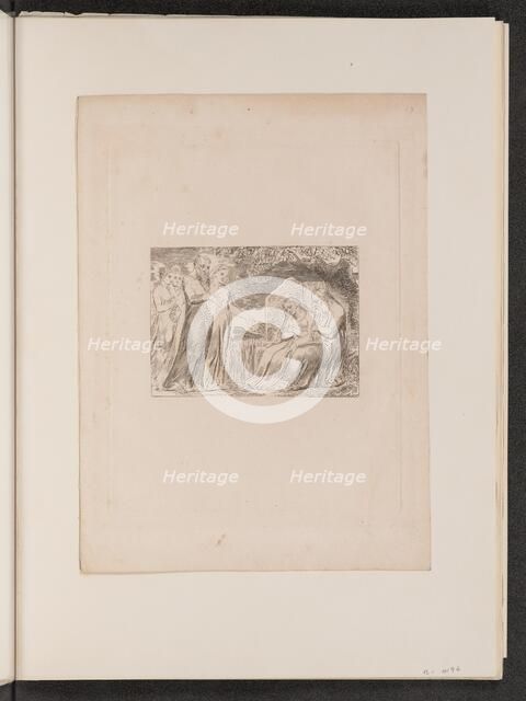 Every Man Also Gave Him a Piece of Money, 1825. Creator: William Blake.