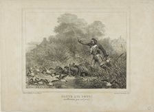 Every Man for Himself!, 1833. Creator: Auguste Raffet