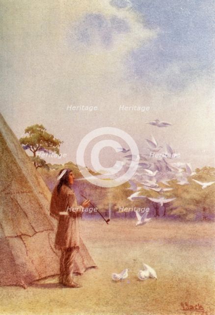 'Everything happened as the Man of Wood had predicted', 1914. Creator: Unknown.