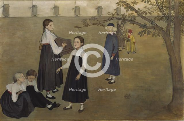 Everywhere a Voice Invites Us..., 1895. Creator: Beda Stjernschantz.