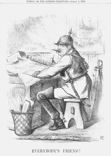 Everybody's Friend! 1878. Creator: Joseph Swain