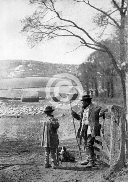 Everyday life in the country, 1926. Artist: Unknown