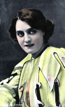 Evie Greene (1875-1917), English actress, early 20th century