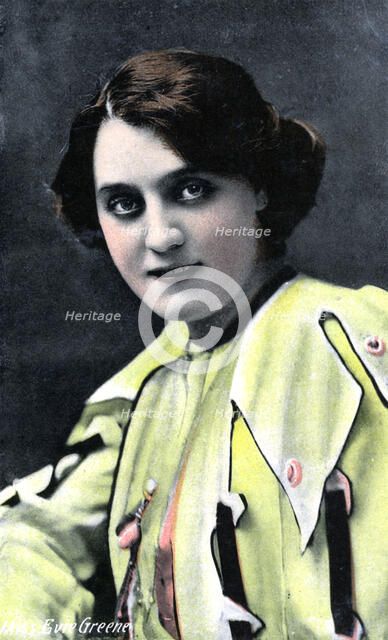 Evie Greene (1875-1917), English actress, early 20th century. Artist: Unknown