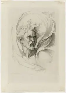 Evil, published September 2, 1816. Creator: William Sharp