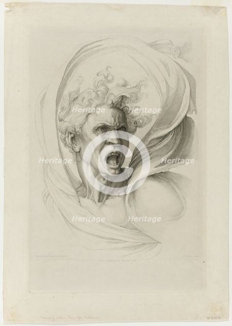 Evil, published September 2, 1816. Creator: William Sharp.