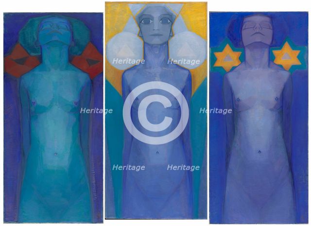 Evolution, 1911. Creator: Mondrian, Piet (1872-1944).