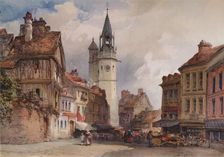 Evreux c1855. Artist: William Callow