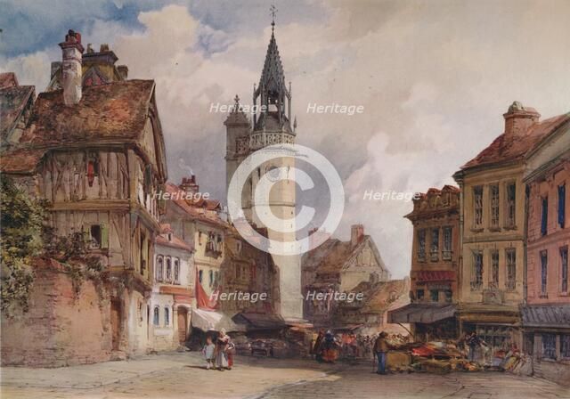 'Evreux', c1855. Artist: William Callow.