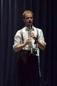 Ewan Bleach, Watermill Jazz Club, Dorking, Surrey, August 2015. Artist: Brian O'Connor