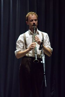 Ewan Bleach, Watermill Jazz Club, Dorking, Surrey, August 2015. Artist: Brian O'Connor