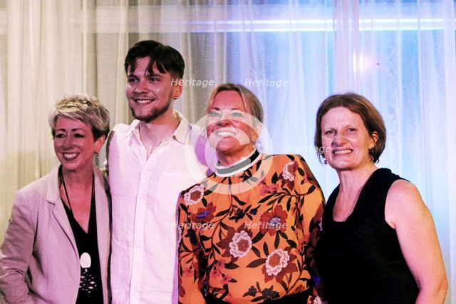 Ewan Hastie, Claire Martin, Nikki Iles, Karen Sharp, iG4, Watermill Jazz Club, Dorking, 17 June 2025 Creator: Brian O'Connor.